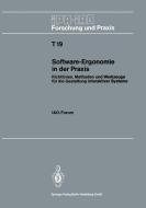 Software-Ergonomie in der Praxis edito da Springer Berlin Heidelberg