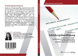 Scheidungsbewältigung di Vera Lichtenberg edito da AV Akademikerverlag
