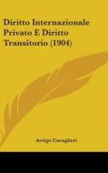 Diritto Internazionale Privato E Diritto Transitorio (1904) di Arrigo Cavaglieri edito da Kessinger Publishing