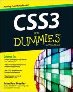 Css3 For Dummies di John Paul Mueller, Ed Henderson edito da John Wiley & Sons Inc