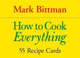 Cook\'s Cards di Mark Bittman edito da Quirk Books