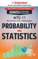 MTE-11 Probability and Statistics di Honey Garg edito da GULLYBABA PUBLISHING HOUSE PVT LTD