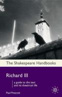 Richard III di Paul Prescott edito da Macmillan Education UK