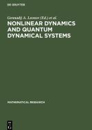 Nonlinear Dynamics and Quantum Dynamical Systems edito da De Gruyter