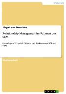 Relationship Management im Rahmen des SCM di Jürgen von Derschau edito da GRIN Verlag