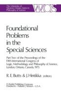 Foundational Problems in the Special Sciences edito da Springer Netherlands