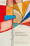 Modernism and Non-Translation di No Contributor edito da OXFORD UNIV PR