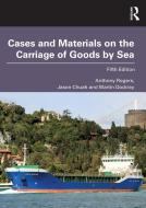Cases And Materials On The Carriage Of Goods By Sea di Anthony Rogers, Jason Chuah, Martin Dockray edito da Taylor & Francis Ltd
