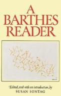 A Barthes Reader di Roland Barthes edito da Farrar, Strauss & Giroux-3PL