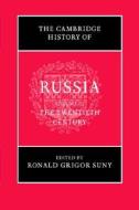 The Cambridge History of Russia: Volume 3, The Twentieth Century di Ronald Grigor Suny edito da Cambridge University Press