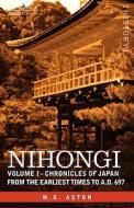 Nihongi di W. G. Aston edito da Cosimo Classics