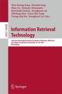 Information Retrieval Technology edito da Springer International Publishing
