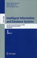 Intelligent Information and Database Systems edito da Springer Berlin Heidelberg