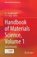 Handbook of Materials Science, Volume 1: Optical Materials edito da SPRINGER NATURE