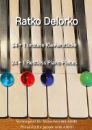 24+ 1 Unstete Klavierstücke  -  24+1 Restless Piano Pieces di Ratko Delorko edito da Zeitklang - Verlag für musikalische Studien