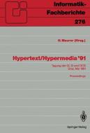 Hypertext / Hypermedia '91 edito da Springer Berlin Heidelberg