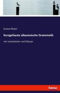 Kurzgefasste albanesische Grammatik di Gustav Meyer edito da hansebooks