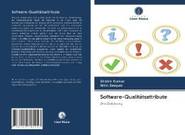 Software-Qualitätsattribute di Shishir Kumar, Nitin Deepak edito da Verlag Unser Wissen