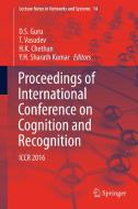 Proceedings of International Conference on Cognition and Recognition edito da Springer-Verlag GmbH