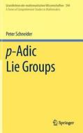 p-Adic Lie Groups di Peter Schneider edito da Springer Berlin Heidelberg