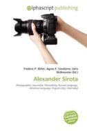 Alexander Sirota edito da Vdm Publishing House