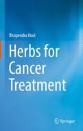 Herbs for Cancer Treatment di Bhupendra Koul edito da SPRINGER NATURE