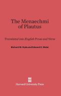The Menaechmi of Plautus edito da Harvard University Press