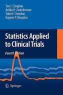 Statistics Applied to Clinical Trials di Ton J. Cleophas, A. H. Zwinderman, Toine F. Cleophas edito da Springer