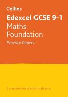 GCSE Combined Maths Foundation Edexcel Practice Test Papers di Collins GCSE edito da HarperCollins Publishers