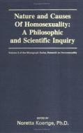Philosophy And Homosexuality di Noretta Koertge edito da Taylor & Francis Inc