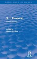 S. J. Perelman di Steven H. Gale edito da Taylor & Francis Ltd