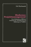 Modernes Projektmanagement di Erik Wischnewski edito da Springer Fachmedien Wiesbaden