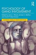 Psychology Of Gang Involvement edito da Taylor & Francis Ltd