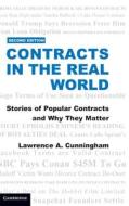 Contracts in the Real World di Lawrence A. Cunningham edito da Cambridge University Press