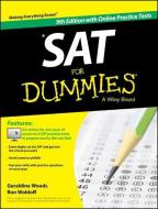 SAT For Dummies, with Online Practice di Geraldine Woods, Ron Woldoff edito da John Wiley & Sons Inc