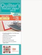Quilter's Freezer Paper Sheets, Bulk Pack di C&T Publishing edito da C & T Publishing