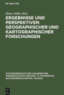 Ergebnisse und Perspektiven geographischer und kartographischer Forschungen edito da De Gruyter