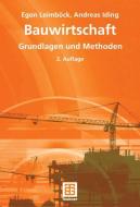 Bauwirtschaft di Andreas Iding, Egon Leimböck edito da Vieweg+Teubner Verlag