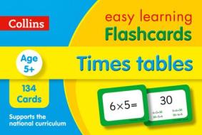 Times Tables Flashcards di Collins Easy Learning edito da Harpercollins Publishers