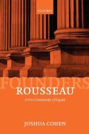 Rousseau di Joshua Cohen edito da OUP Oxford