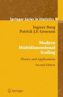 Modern Multidimensional Scaling: Theory and Applications di I. Borg, P. J. F. Groenen edito da SPRINGER NATURE