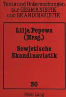 Sowjetische Skandinavistik edito da Lang, Peter GmbH