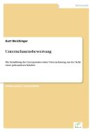 Unternehmensbewertung di Kurt Weichinger edito da Diplom.de