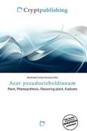 Acer Pseudosieboldianum edito da Crypt Publishing