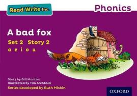 Read Write Inc. Phonics: Purple Set 2 Storybook 2 A Bad Fox di Gill Munton edito da Oxford University Press