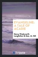 Evangeline: A Tale of Acadie di Henry Wadsworth Longfellow, Geo M. Hill edito da LIGHTNING SOURCE INC