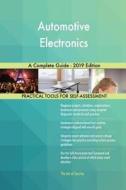 Automotive Electronics A Complete Guide - 2019 Edition di Gerardus Blokdyk edito da 5STARCooks