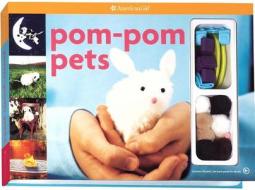 POM-POM Pets [With 7 Chenille Stems/9 Felt Squares/5 Yarn Bundles Etc and 40 Beads] di Larisa Brodman edito da American Girl Publishing Inc