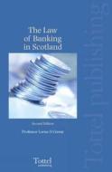 The Law Of Banking In Scotland di Lorne D. Crerar edito da Bloomsbury Publishing Plc