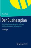 Der Businessplan di Anna Nagl edito da Springer Gabler